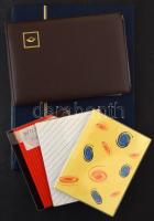 8 fehér lapos A/4 berakó + kis levélberakó + 3 képeslap berakónak alkalmas zseb-fotóalbum