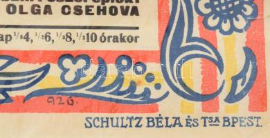 1926 Orion Filmszínház, Bp., Eskü út 1. Szeress és enyém a világ! Amíg a lányból asszony lesz. Színe...