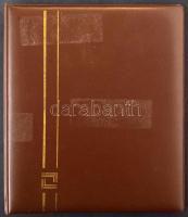 52 férőhelyes levélberakó barna gyűrűs borítóval