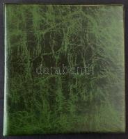 Levélberakó zöld gyűrűs borítóval