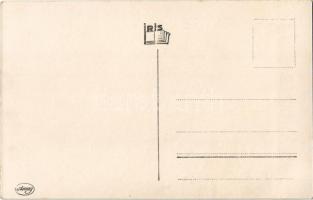 Josephine Baker (1906-1975) American-born French dancer, singer and actress; erotic postcard. Iris V...