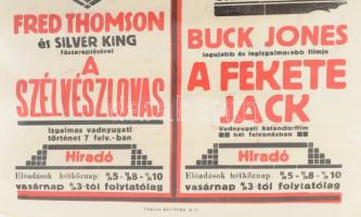 1928 Fővárosi Nagymozgó, Phönix Mozgó, Bp., Rákóczi út 68/70. Színes filmplakát, műsorplakát, papír,...