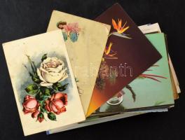 Kb. 120 db MODERN névnapi üdvözlőlap / Cca. 120 modern nameday greeting postcards