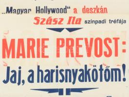 1927 UFA, Rablólovag, Putty Lia, "Magyar Hollywood" a vásznon. Színes filmplakát, műsorpla...