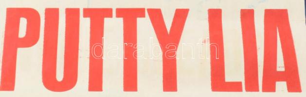 1927 UFA, Rablólovag, Putty Lia, "Magyar Hollywood" a vásznon. Színes filmplakát, műsorpla...