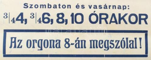 1927 UFA, Rablólovag, Putty Lia, "Magyar Hollywood" a vásznon. Színes filmplakát, műsorpla...