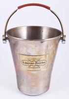 Laurent Perrier jégvödör, jelzett, d: 19 cm, m: 21 cm