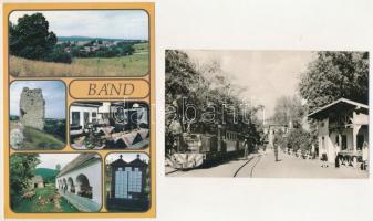 38 db MODERN magyarországi város képeslap / 38 modern Hungarian town postcards