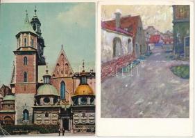 LENGYELORSZÁG - 8 db MODERN város képeslap / POLAND - 8 modern town postcards