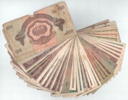 Vegyes, 41db-os magyar bankjegy tétel T:F,VG