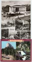 ROMÁNIA - 9 db MODERN külföldi város képeslap / ROMANIA - 9 modern foreign town postcards