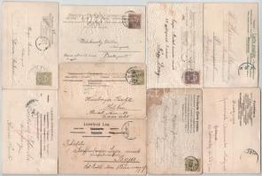 30 db RÉGI (1905 előtti) üdvözlőlap, sok litho és dombornyomott; vegyes minőség / 30 pre-1905 greeti...
