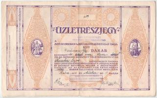 Vegyes 6db-os részvény és értékpapír tétel, benne: 1906. Budapest "Pesti Hazai Első Takarékpénz...