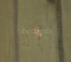 Olvashatatlan jelzéssel, XX. sz. első fele-közepe: Csellózó. Olaj, vászon. Proveniencia: Saphier-gyű...