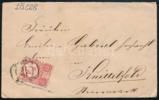 ~1871 Réznyomat 5kr levélen "LŐCSE" - Knittelfeld
