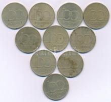 1994-1996. 100Ft (10db, 3xklf) T:XF,VF korrózió