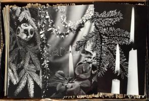 6 cipős doboznyi, kb. 4150 db MODERN üdvözlőlap és ünnepi képeslap (karácsonyi, húsvéti, újévi) / 6 ...