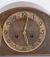 Kienzle kandallóóra, kulccsal, ingával, jelzett, működik, 44x20 cm