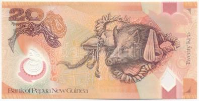 Pápua Új-Guinea 2010. 20K "A függetlenség 35. évfordulója" emlékkiadás T:UNC Papua New Gui...