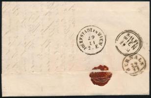 1867 5kr levélen "M. THERESIOPEL" - Wien