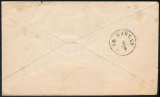 1870 5kr díjjegyes boríték "NAGY SZOMBAT" - Waag Neustadt