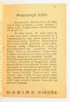 Ujváry Sándor: Receptek. Tészták, sütemények, torták legjobb előállításához. 15p