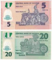 Nigéria 2016. 5N + 20N T:UNC
Nigeria 2016. 5N + 20 Naira C:UNC