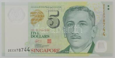 Szingapúr 2006. 5$ T:UNC Singapore 2006. 5 Dollars C:UNC Krause P#47