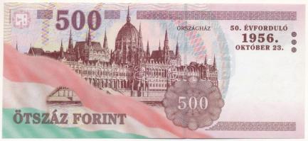 2006. 500Ft "A forradalom 50. évfordulója 1956. október 23.", "EB 0607568" T:AU
...