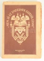 "Nem jó az embernek egyedül lenni". A kecskeméti férjképző akadémia előadásai. Kecskemét, 1940, Kecskeméti Keresztyén Ifjúsági Egyesület. Kiadói papírkötés, jó állapotban.