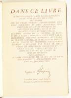 Budapest - Ville d'Eaux / Budapest fürdőváros, magyar turisztikai képes kiadvány 158 p. Aranyozott egészbőr kötésben sérülésekkel a gerincen