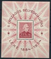 1934 LEHE blokk (*20.000)