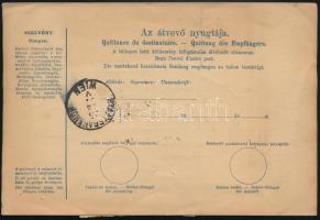 1897 Csomagszállító Svájcba 50kr bérmentesítéssel