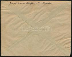 Csehszlovákia 1924 2 x használt boríték / 2 x used cover