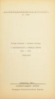 Földes - Szakáts: A magyarországi színházak műsora 1961-1962. Adattár. Bp., 1963. Színháztudományi I...