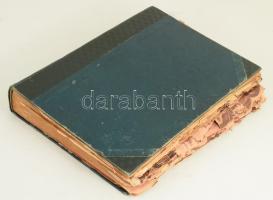 ca 1930-1931 A Pesti Napló képes magazin egy kötetnyi bekötött számai, korabeli félvászon kötésben, ...