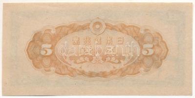 Japán 1944. 5s T:XF
Japan 1944. 5 Sen C:XF
Krause P#52