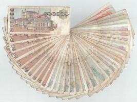 Ukrajna 1993-1996. 5000K-200.000K (36db) T:F,VG
Ukraine 1993-1996. 5000 Karbovantsiv - 200.000 Karb...