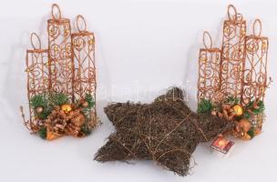 Doboznyi új karácsonyi ajtódísz, klf méretben