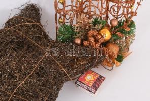 Doboznyi új karácsonyi ajtódísz, klf méretben