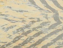 Wagner János (1936-2022): Vízgyűrűk. Akril, fa, jelezve jobbra lent: Wagner. Hátoldalán autográf fel...