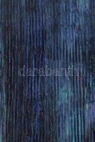 Wagner János (1936-2022): Áttűnések II., 2009. Olaj, fa, jelezve balra lent: Wagner. Hátoldalán auto...