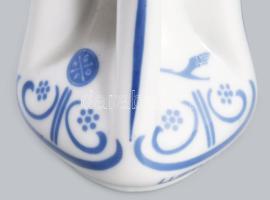 cca 1960 Bavaria Lufthansa üveg, jelzett, hibátlan, m: 12,5 cm