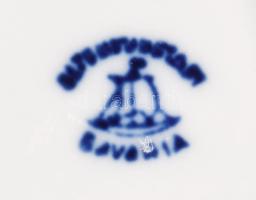 cca 1960 Bavaria Lufthansa üveg, jelzett, hibátlan, m: 12,5 cm