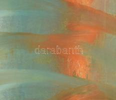 Wagner János (1936-2022): A színek varázsa (cím nélkül). Akril, vászon, jelezve jobbra lent: Wagner....