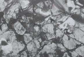 Wagner János (1936-2022): Növényzet. Vegyes technika, kollázs, papír, jelezve jobbra lent: Wagner. 3...