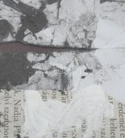 Wagner János (1936-2022): Növényzet. Vegyes technika, kollázs, papír, jelezve jobbra lent: Wagner. 3...