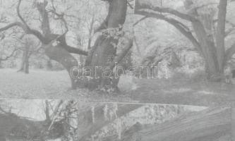 Wagner János (1936-2022): Bartók, Mandarin. Kollázs, papír, jelezve jobbra lent: Wagner. 35x28 cm. Ü...