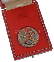 1954. "Magyar Partizán Emlékérem" zománcozott, sorszámozott "2399" kitüntetés, d...