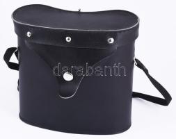 Tento szovjet távcső, jó állapotban, tokban, 16x17 cm